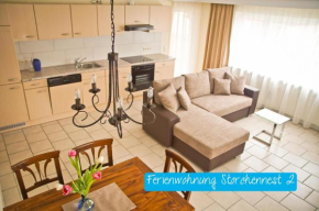 Гостиница Ferienwohnung Storchennest 2  Вальдсхут-Тинген